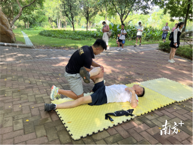 东莞市健身健美协会社会体育指导员服务站开展指导服务活动
